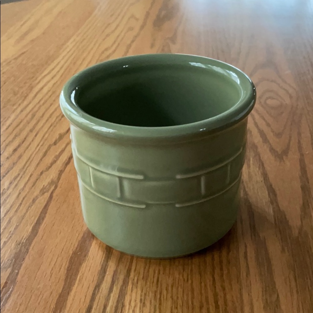 Longaberger ceramic crock